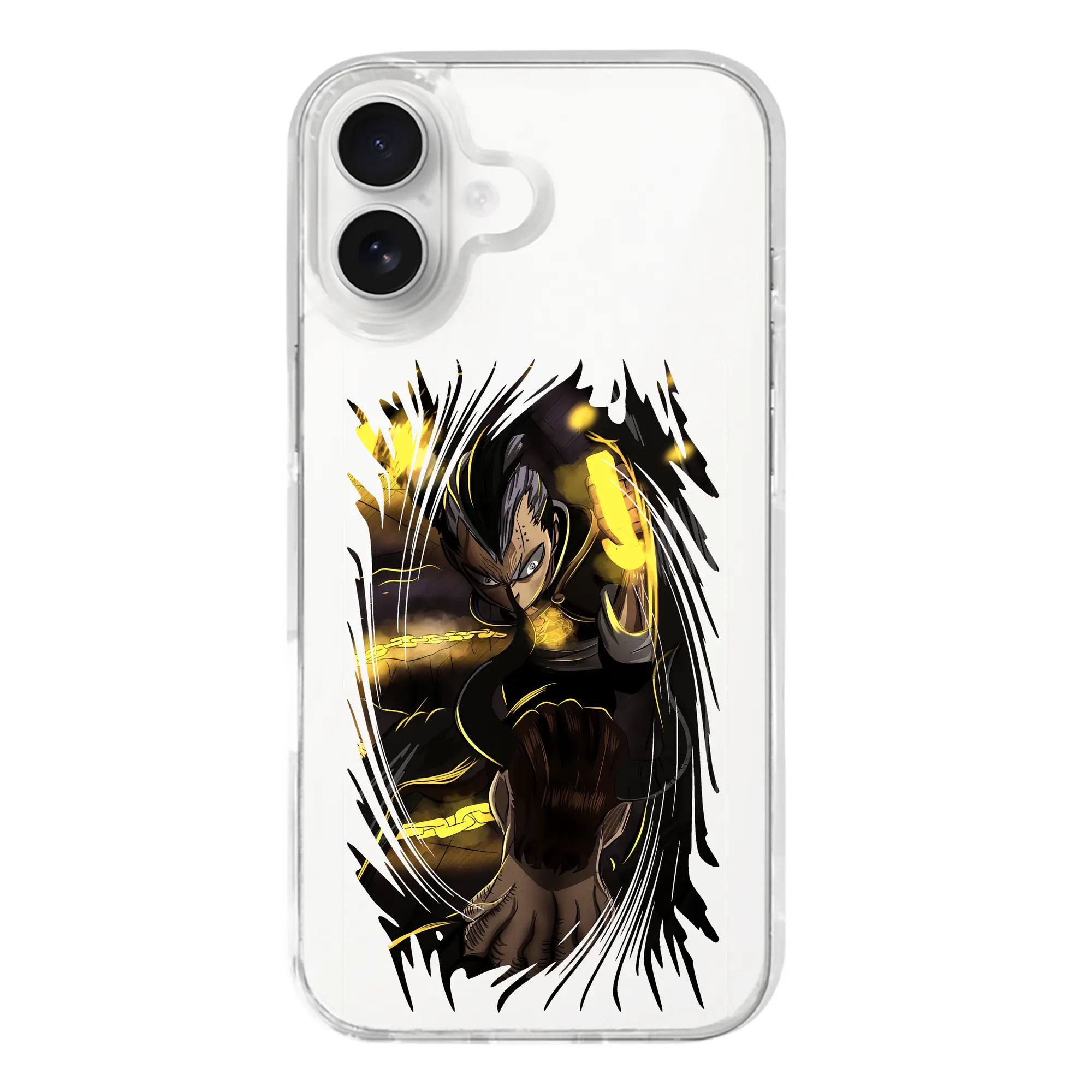 ブラッククローバー グッズ マグナ・スウィング - iPhone 17シリーズ 透明スマホケース – 薄型・耐衝撃・精密フィット保護カバー